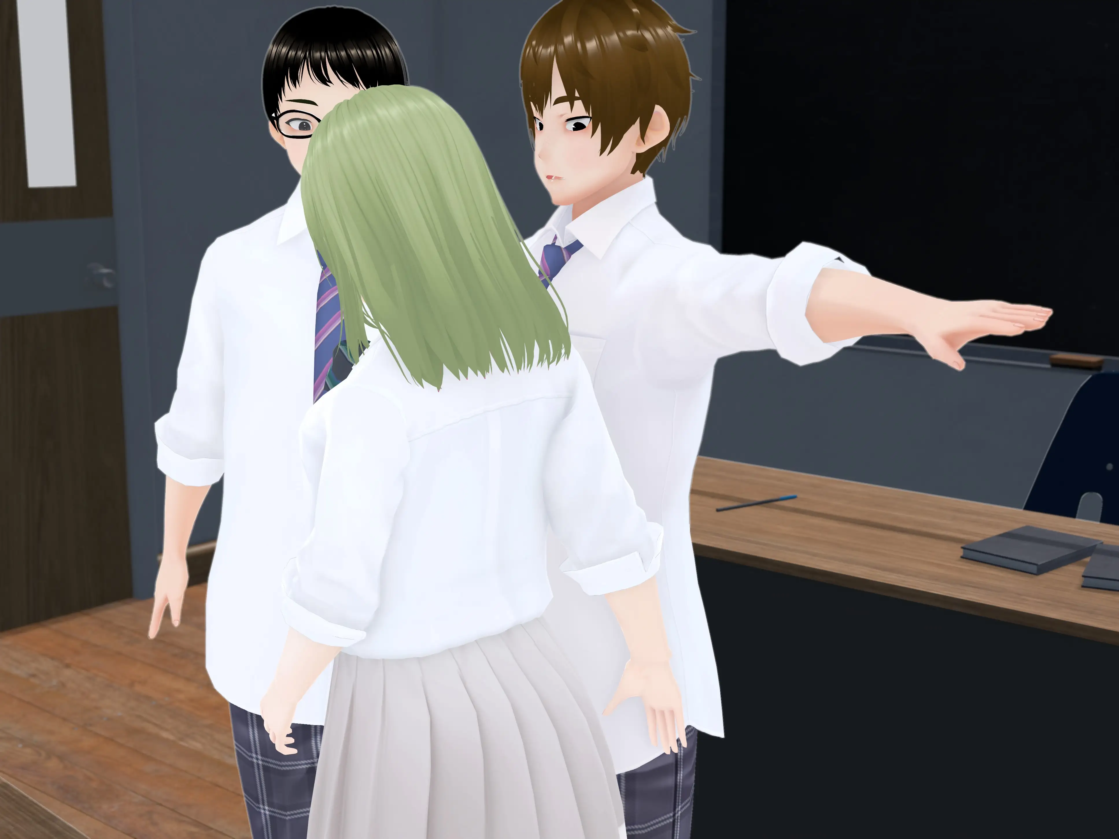 女子だけ成長 男子を追い抜く 成長音〜クラスメイト編〜 15ページ