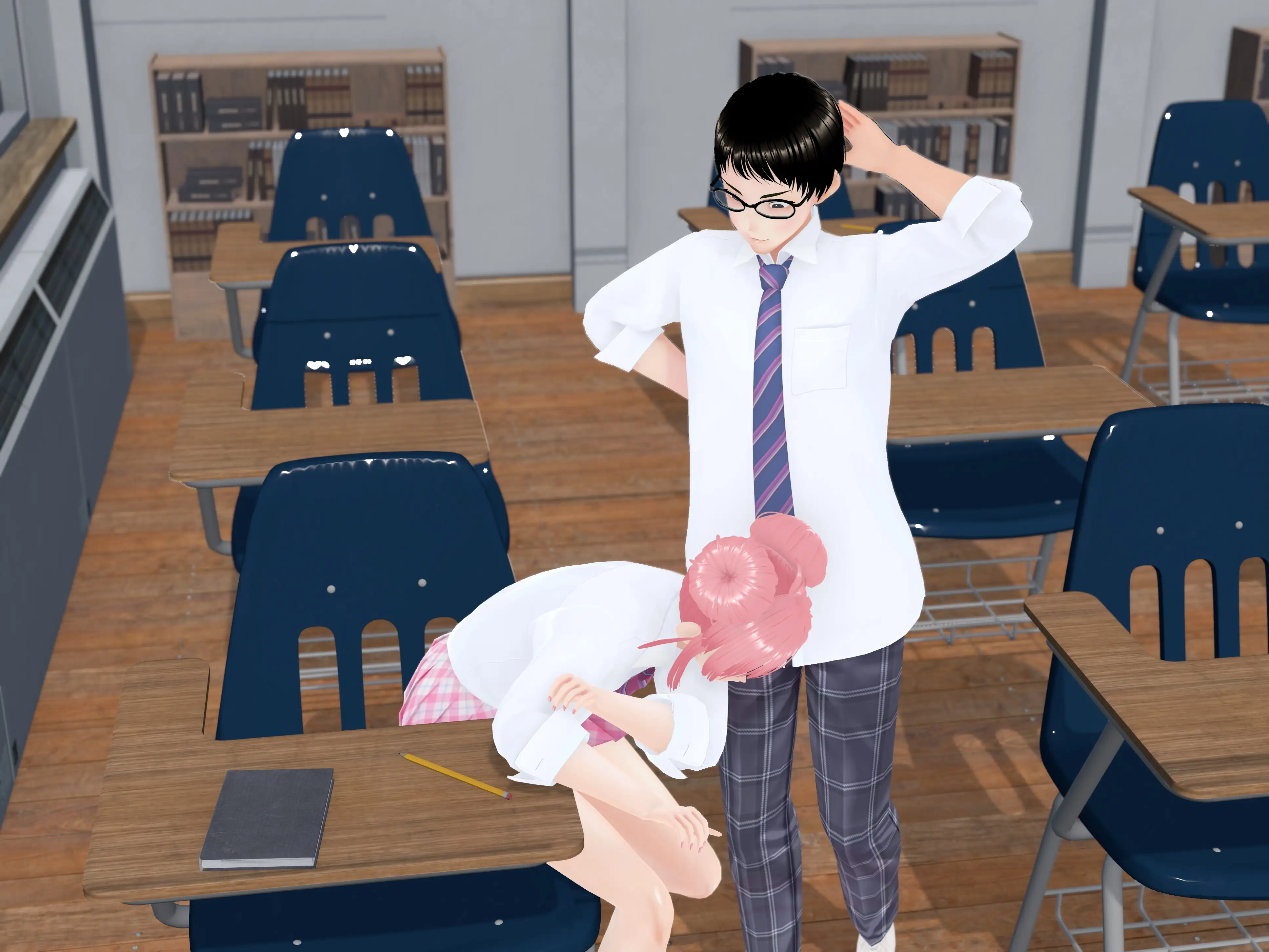 女子だけ成長 男子を追い抜く 成長音〜クラスメイト編〜 35ページ