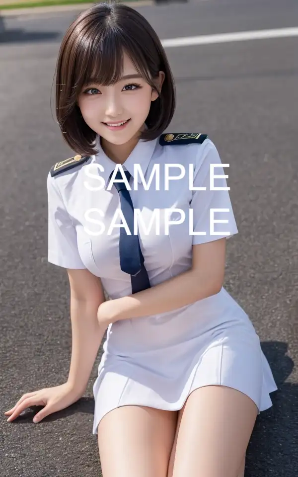 制服コスプレをする美女写真集 3ページ