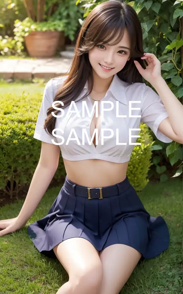 制服コスプレをする美女写真集 7ページ