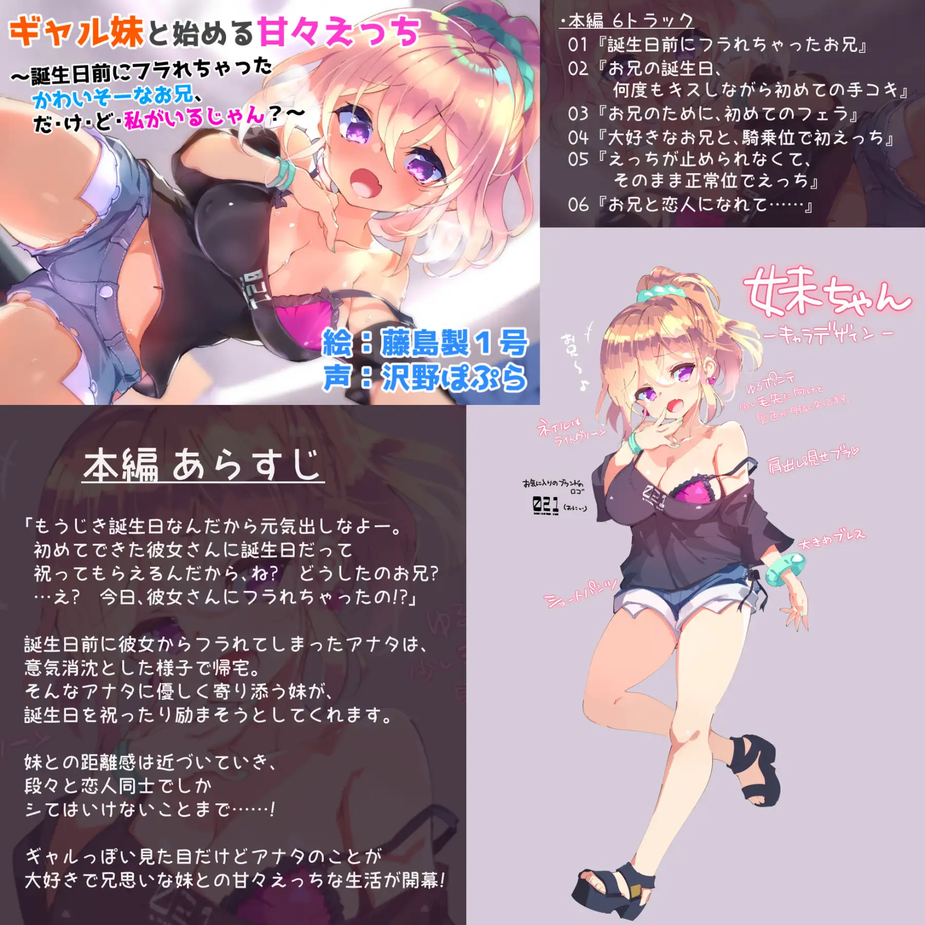 【計9時間弱】純愛作品総集編〜甘々イチャラブ・オナサポ射精我慢・獣耳っ娘発情〜【6作品セット】 6ページ