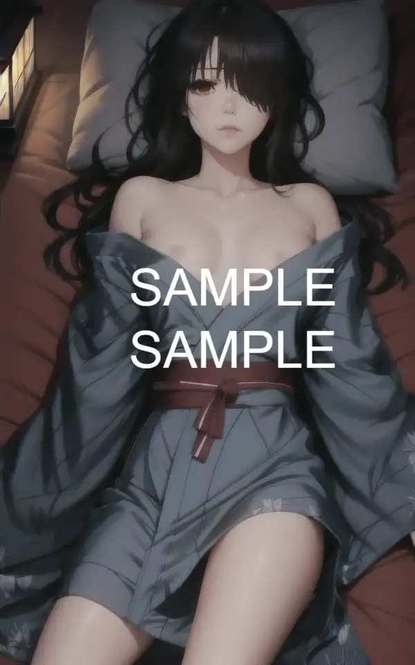 無表情な浴衣美女イラスト集 3ページ