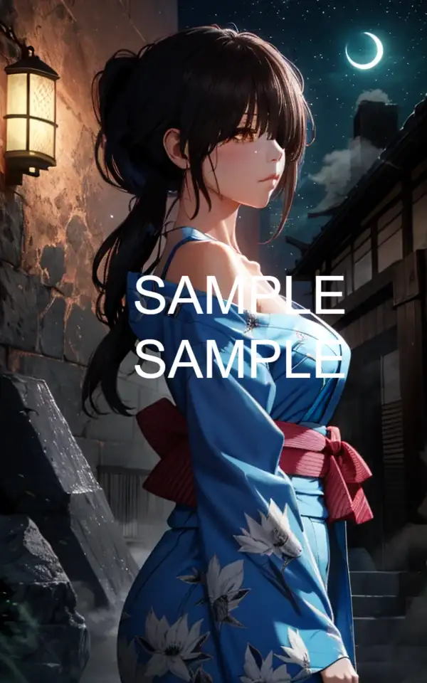 無表情な浴衣美女イラスト集 5ページ