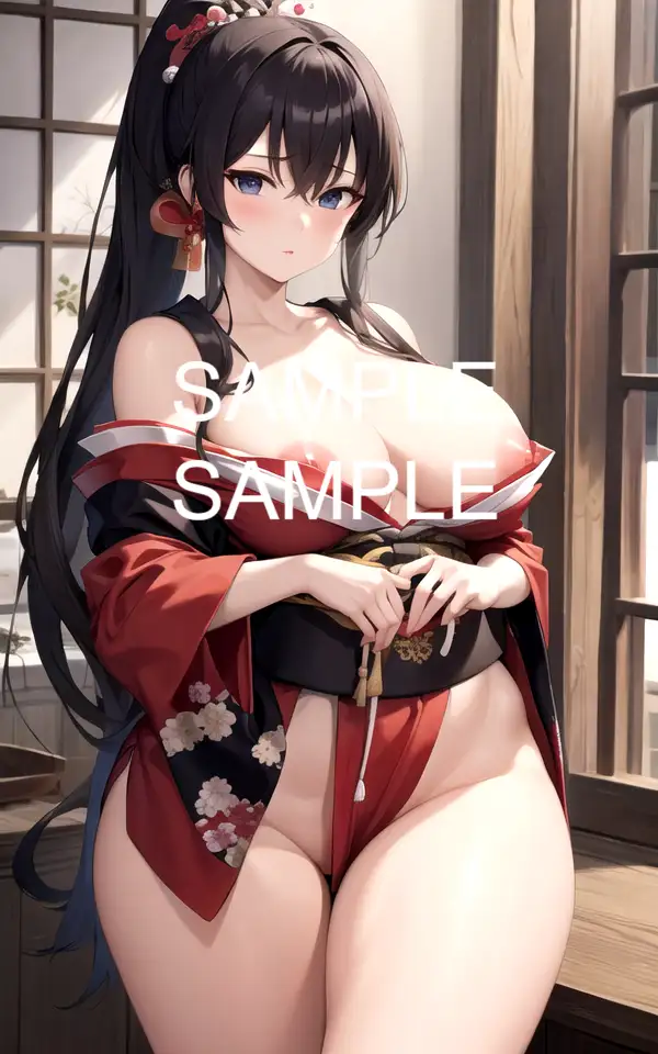 和服を着た美女イラスト集 3ページ