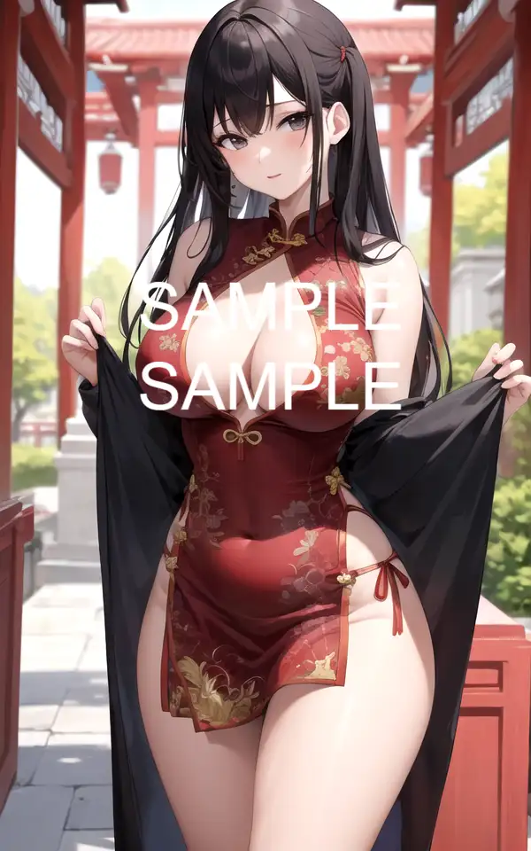 チャイナ服コスプレ美女イラスト集 8ページ