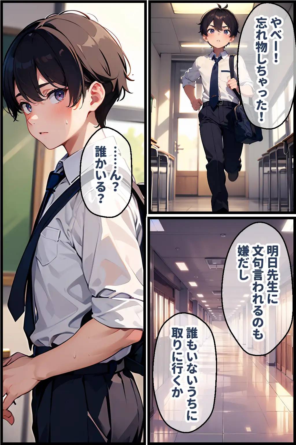 いじめから助けた地味娘からの誘いに乗ると… 1ページ