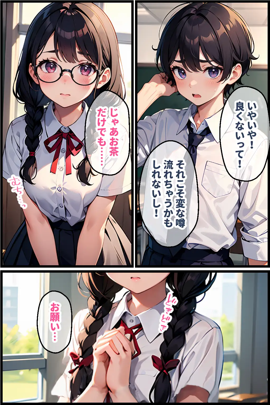 いじめから助けた地味娘からの誘いに乗ると… 6ページ