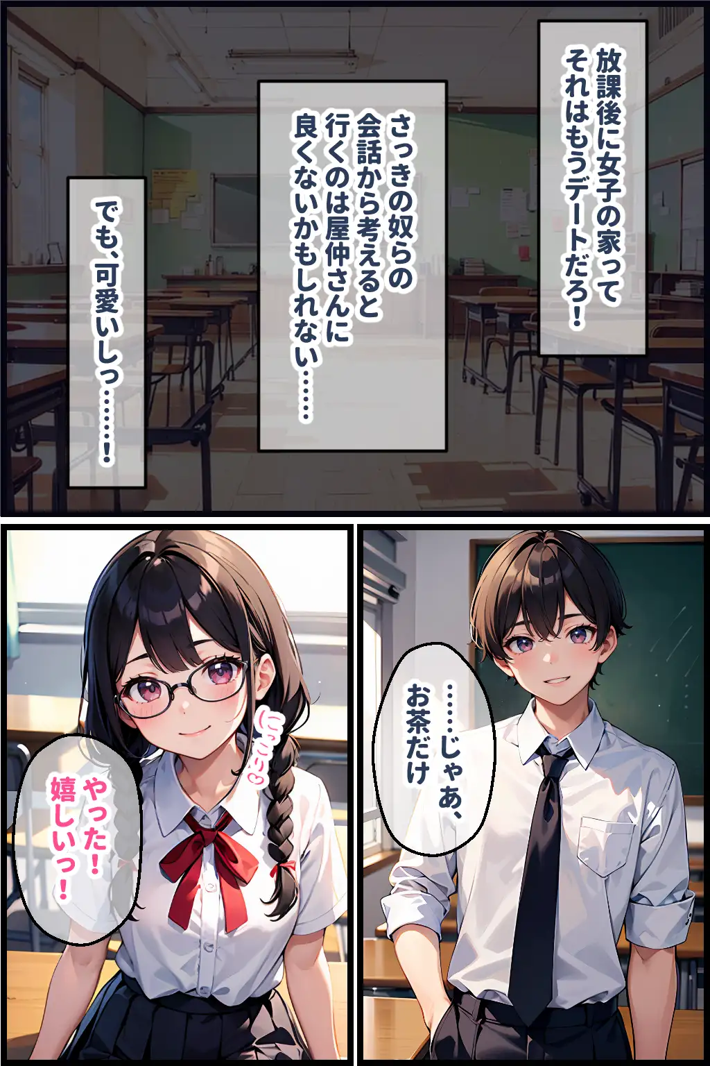 いじめから助けた地味娘からの誘いに乗ると… 7ページ