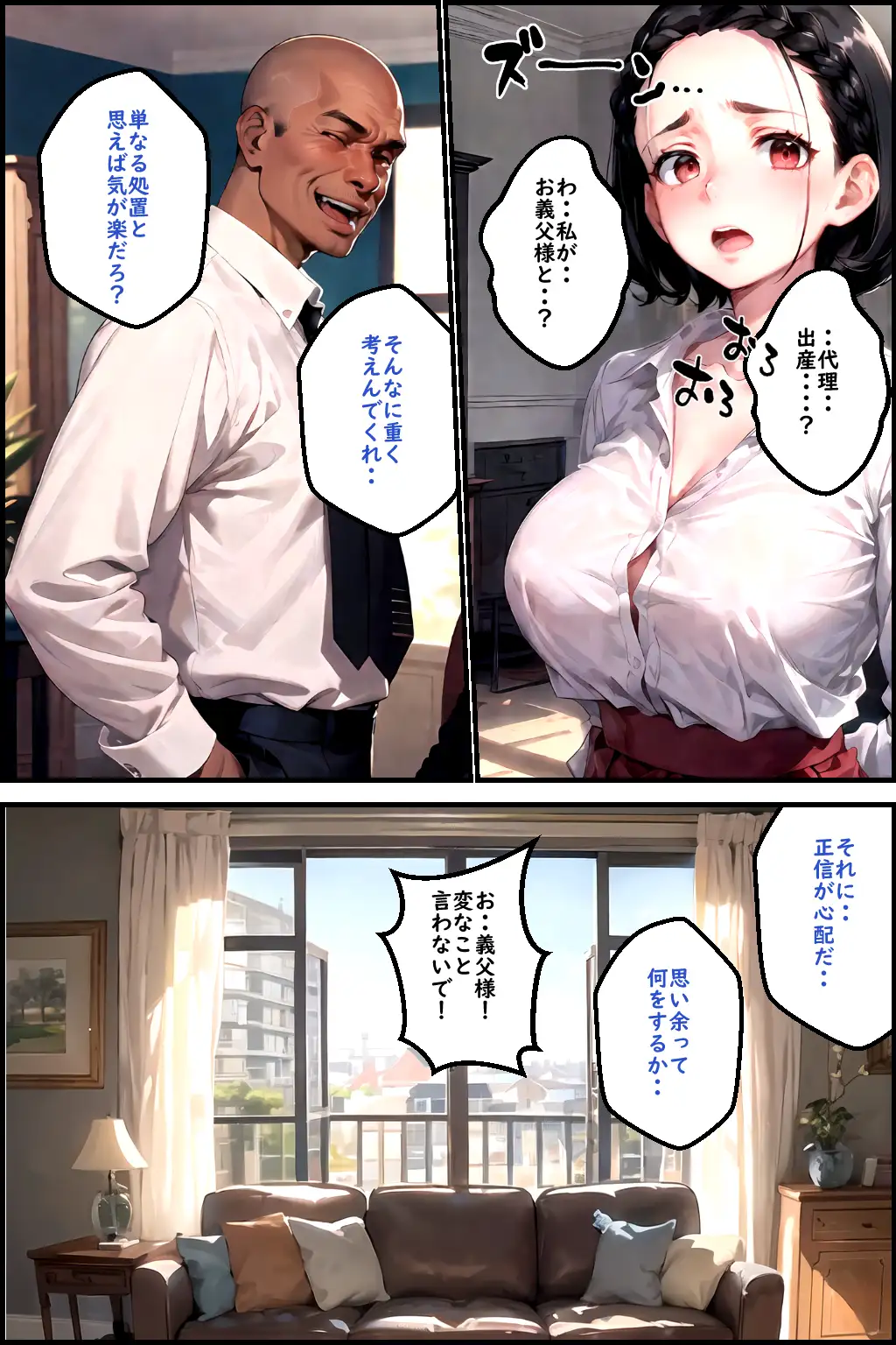 義父の計画 3 〜代理出産あなたのために〜 美佐子編 11ページ