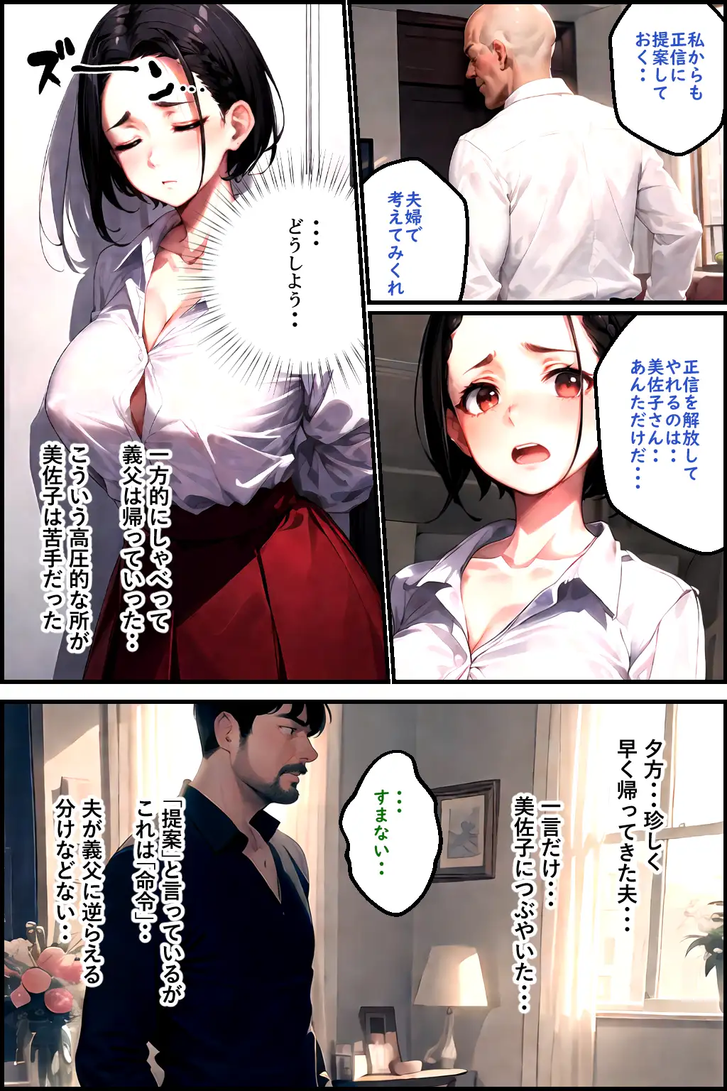 義父の計画 3 〜代理出産あなたのために〜 美佐子編 12ページ