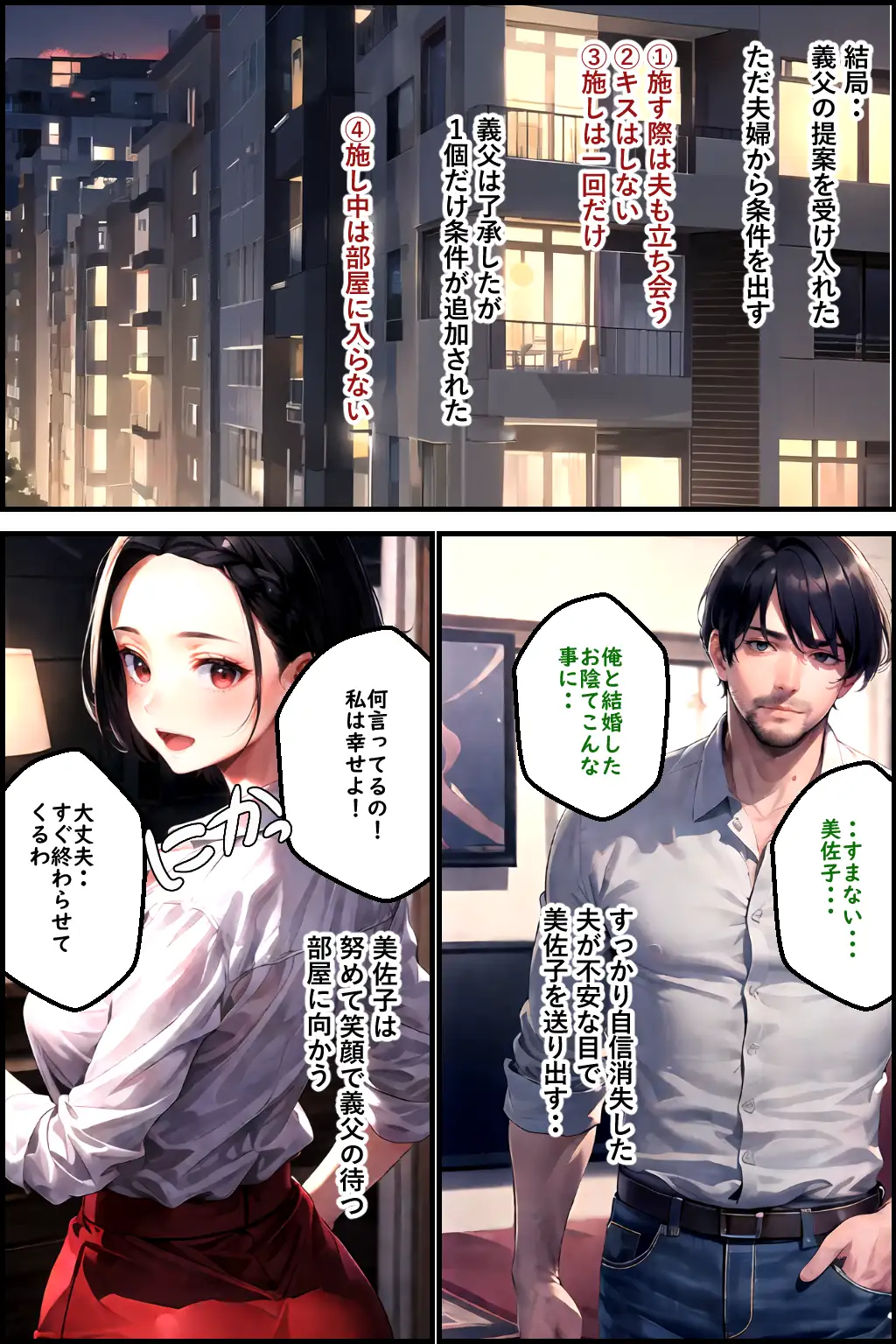 義父の計画 3 〜代理出産あなたのために〜 美佐子編 13ページ