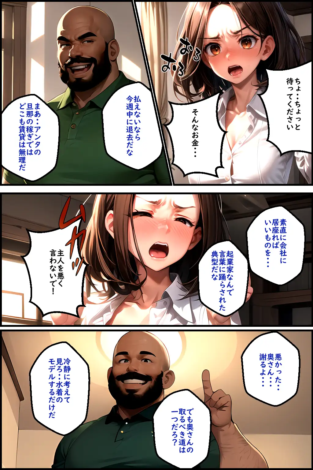 新 人妻専従契約 〜家賃滞納の代償は恥辱のハメ撮り撮影〜 13ページ