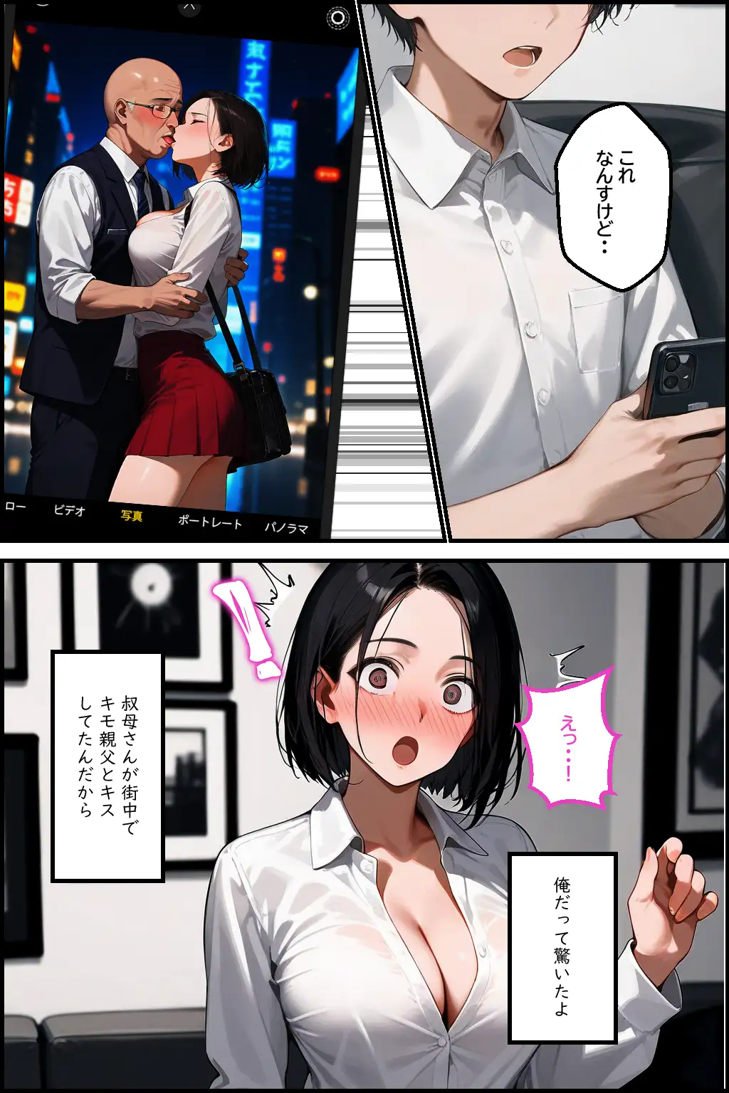 叔母を浮気相手と別れさせてから俺の牝にしたけどなんか質問ある？ 3ページ