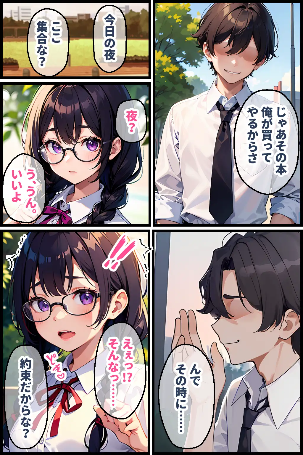 幼馴染みの地味娘と野外セックス 5ページ