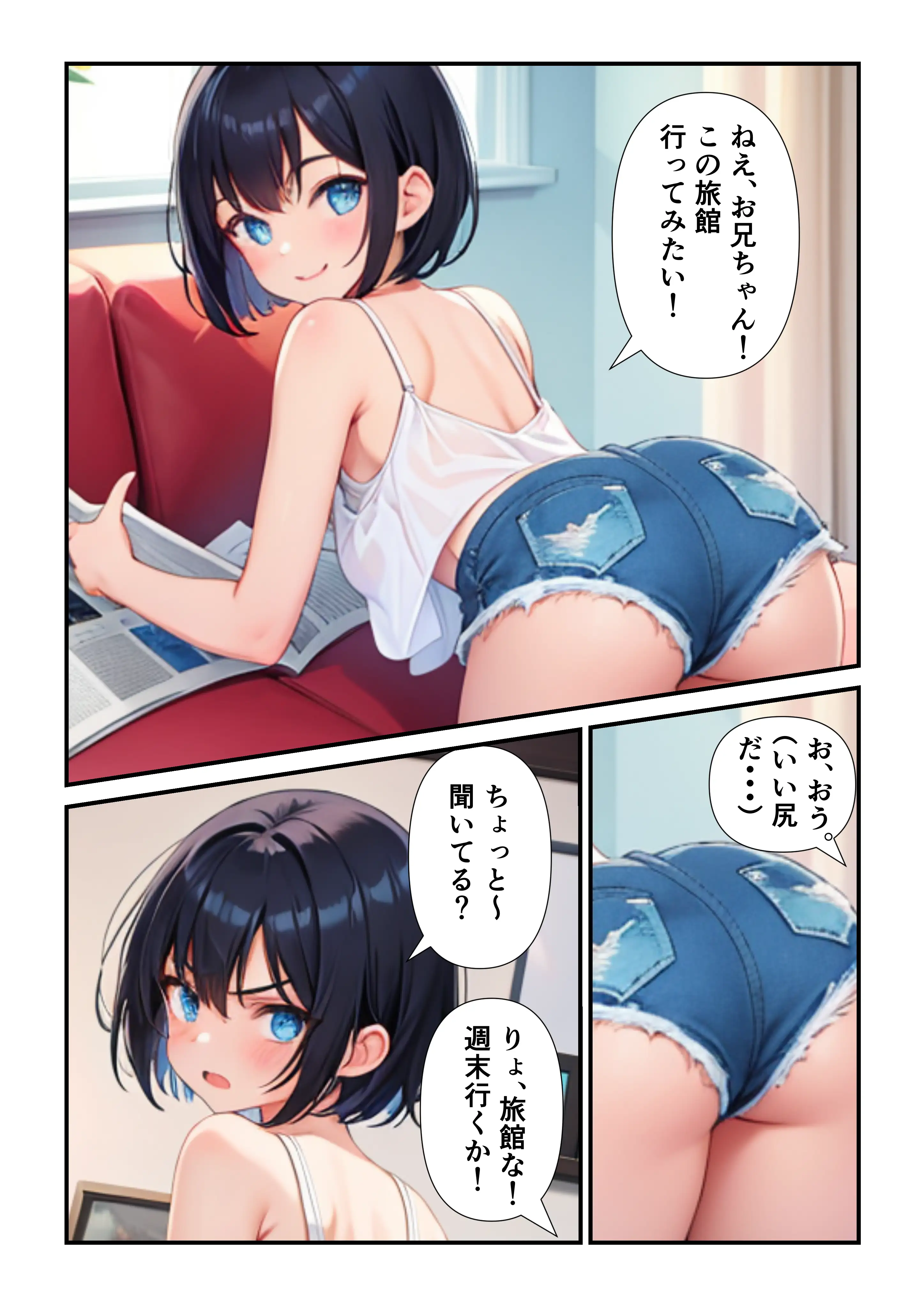 妹と温泉旅行に行ってみた 2ページ