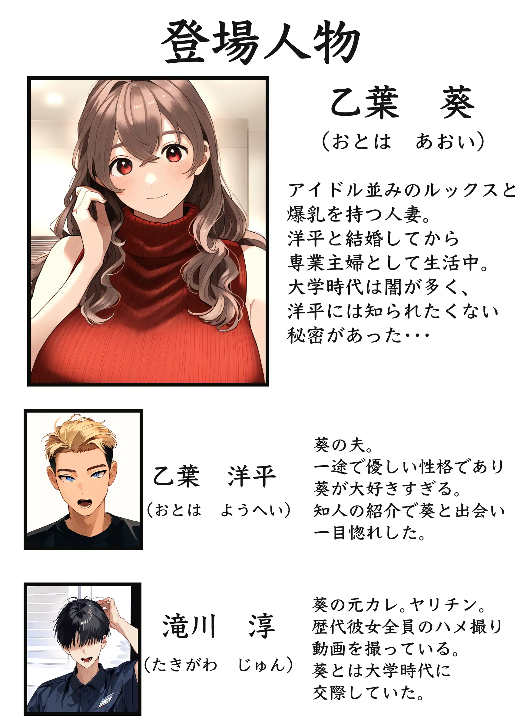 元カレに寝取られ中出しされまくった巨乳妻 1ページ