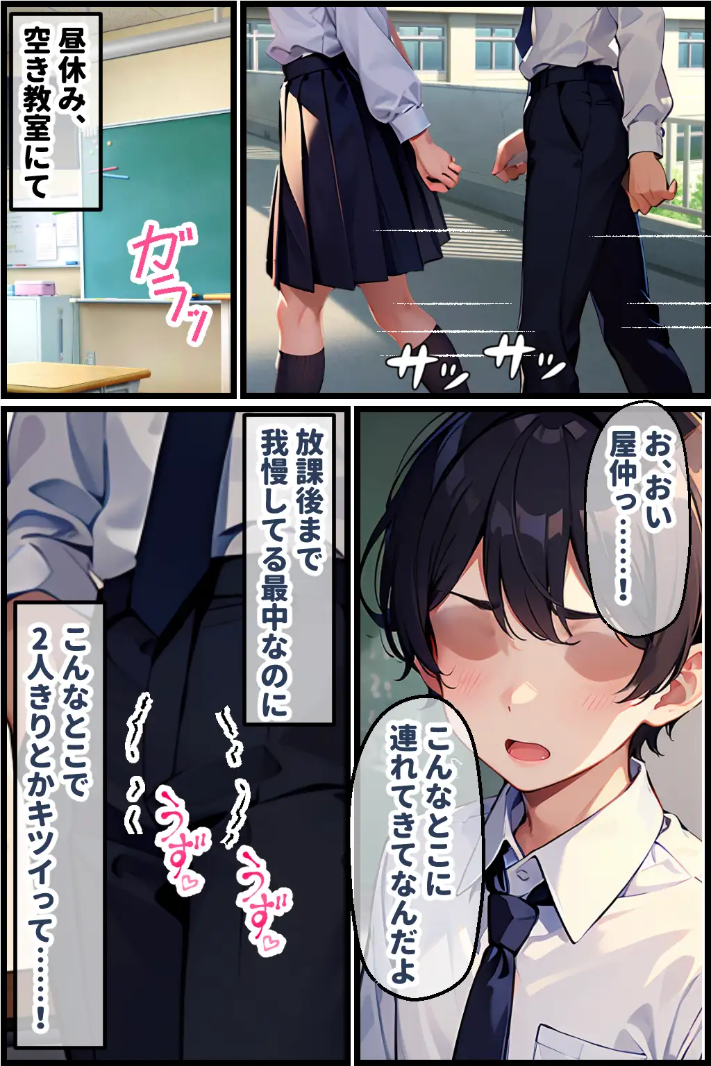地味娘がメガネを外すと… 5ページ