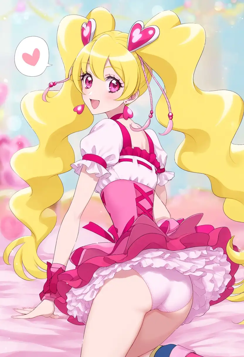 プリ◯ュア戦士・キュア桃ちゃんとらぶらぶえっち！ 6ページ