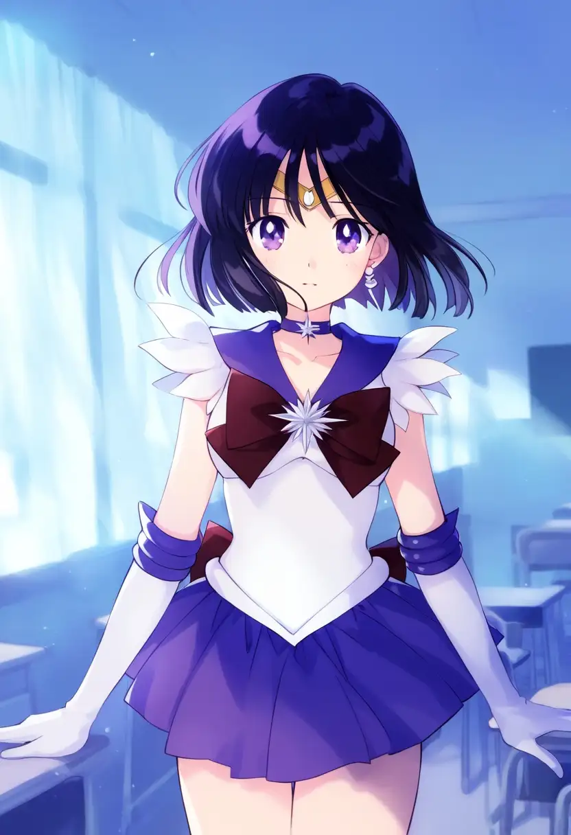 セーラー戦士サ◯ーンとラブラブエッチ！ 第二弾 5ページ