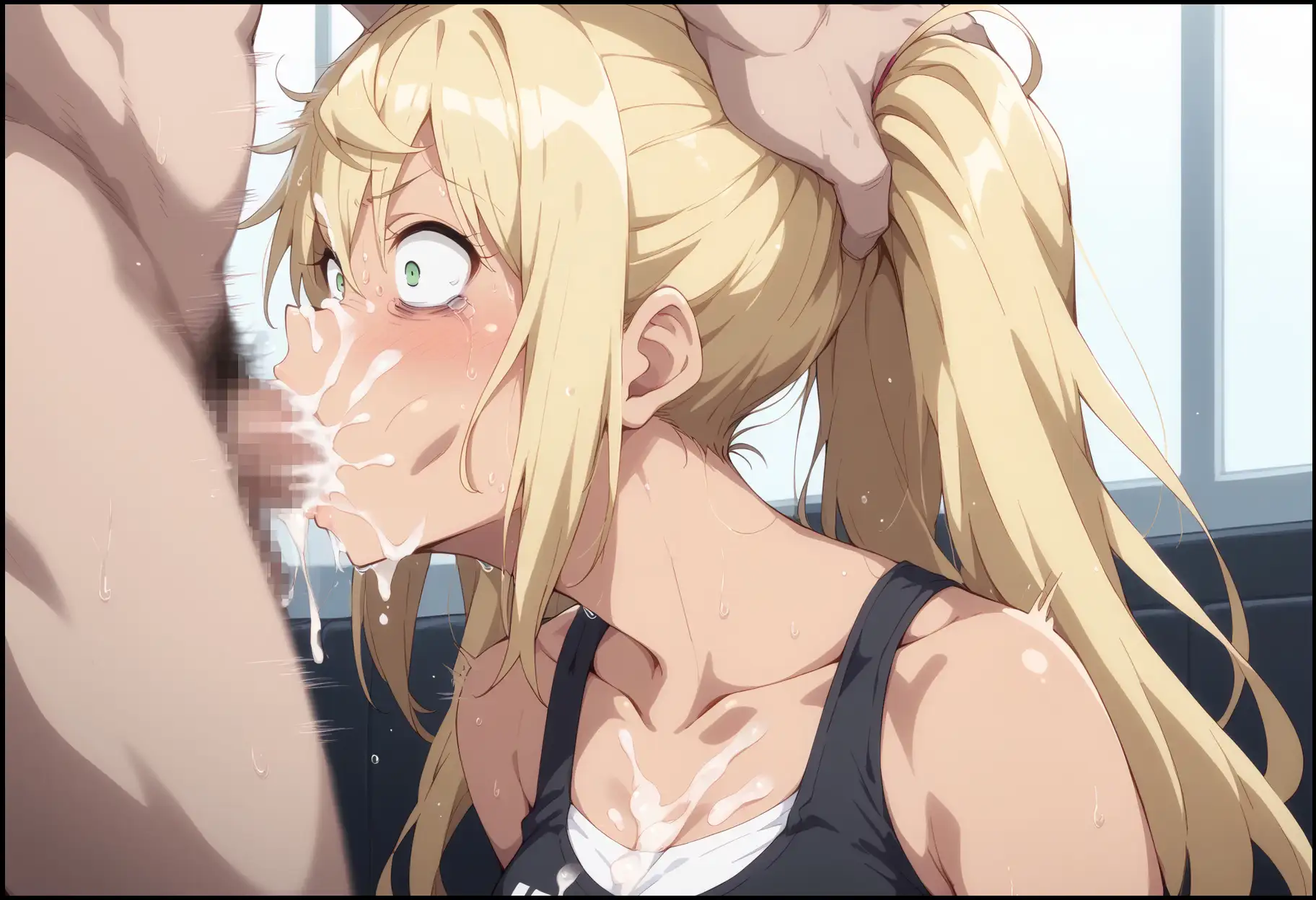 ジムの体験に参加したJ〇ちゃん 何回襲えるか試してみた。 8ページ