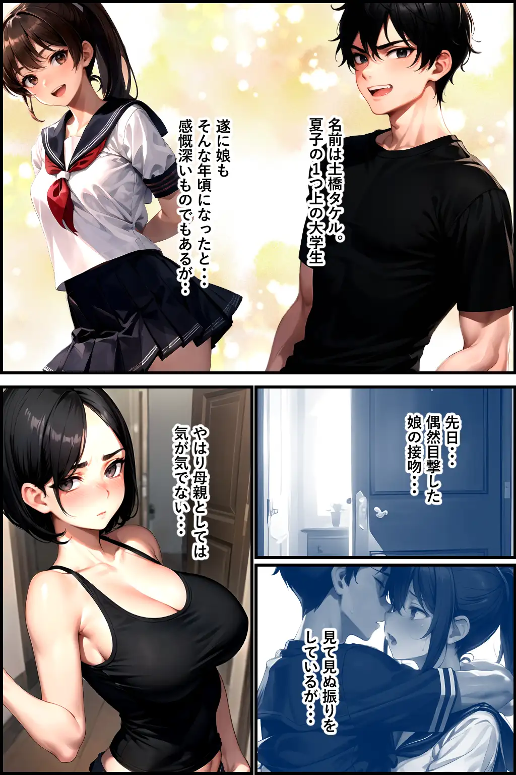 母娘娯楽（ゲーム）〜娘の彼氏に堕とされて〜 母親編 6ページ