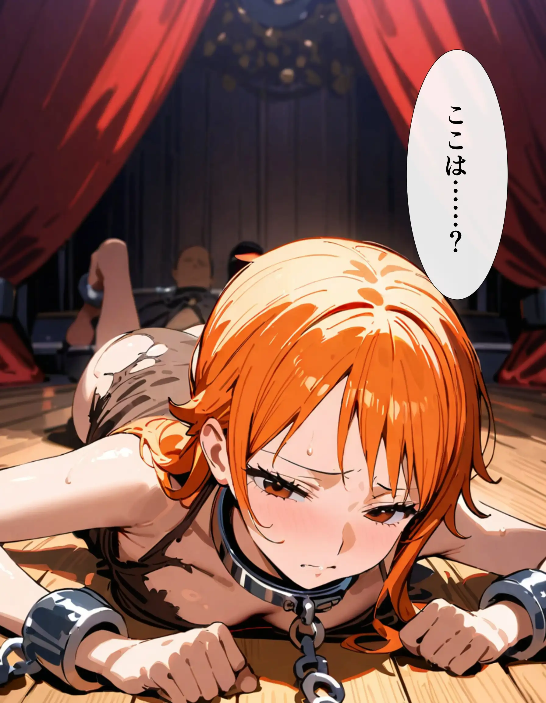 ワン●ースヒロイン、奴●堕ち 1ページ