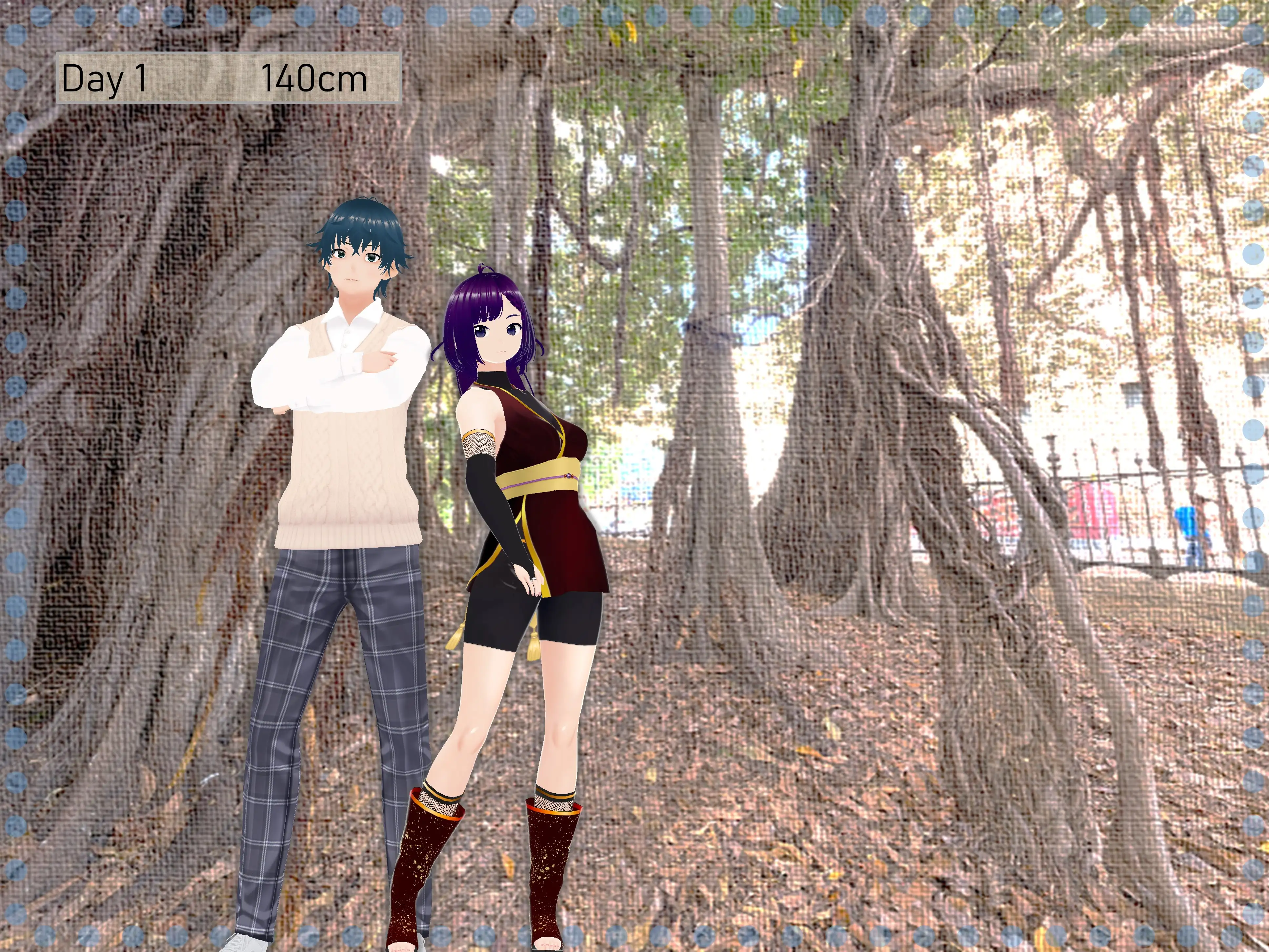 女子だけ成長 男子を追い抜く 成長音〜忍者編〜 14ページ