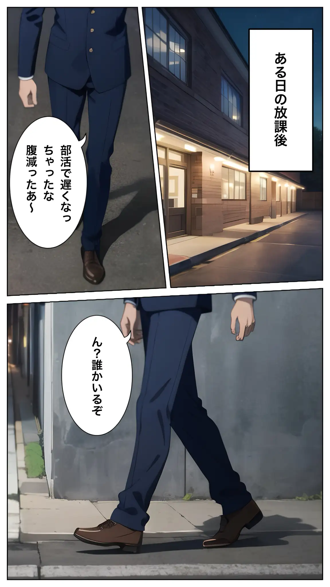 クラスの女子が家出少女になっていたので泊めてヤッタ 1ページ