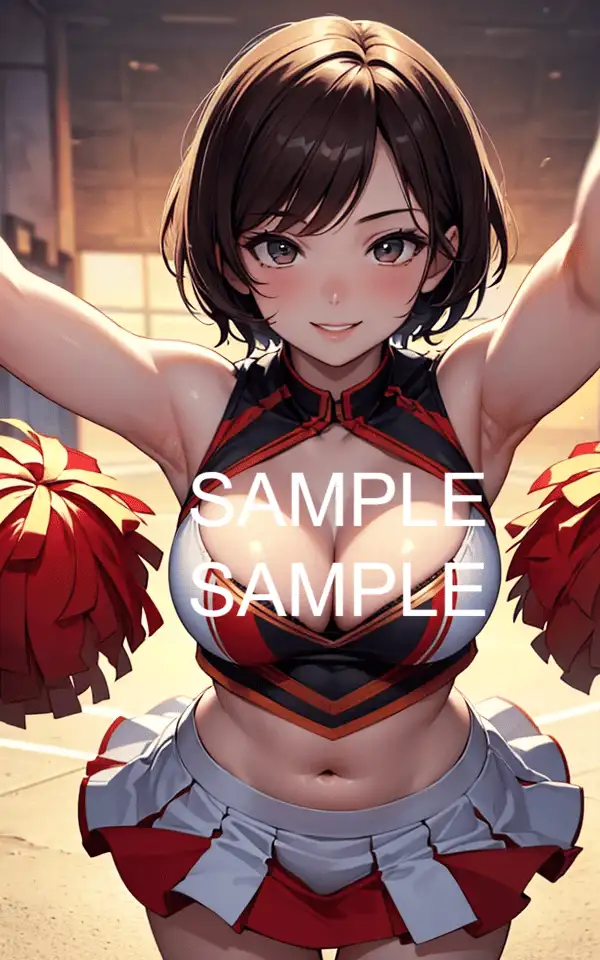 チアリーダー美女イラスト集 5ページ