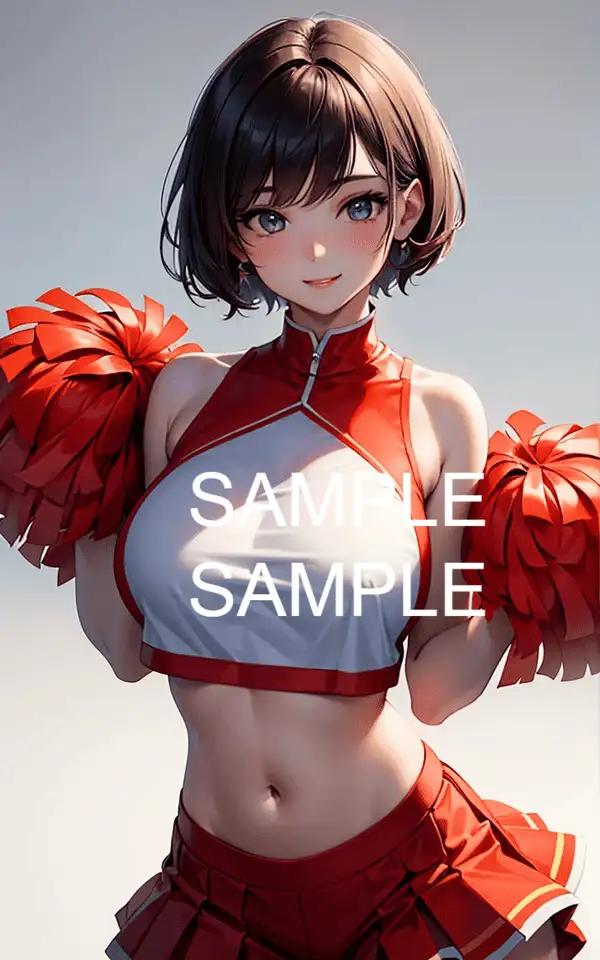 チアリーダー美女イラスト集 6ページ