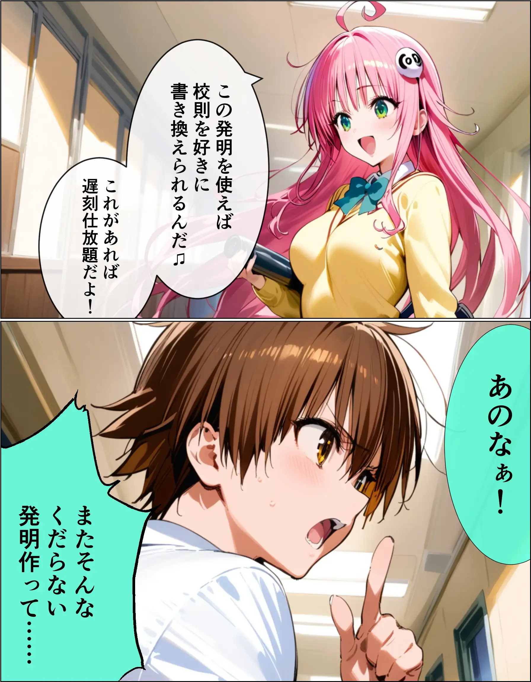 校則改変催●-ToL●VEるヒロインを洗脳して全員寝取る話- 6ページ