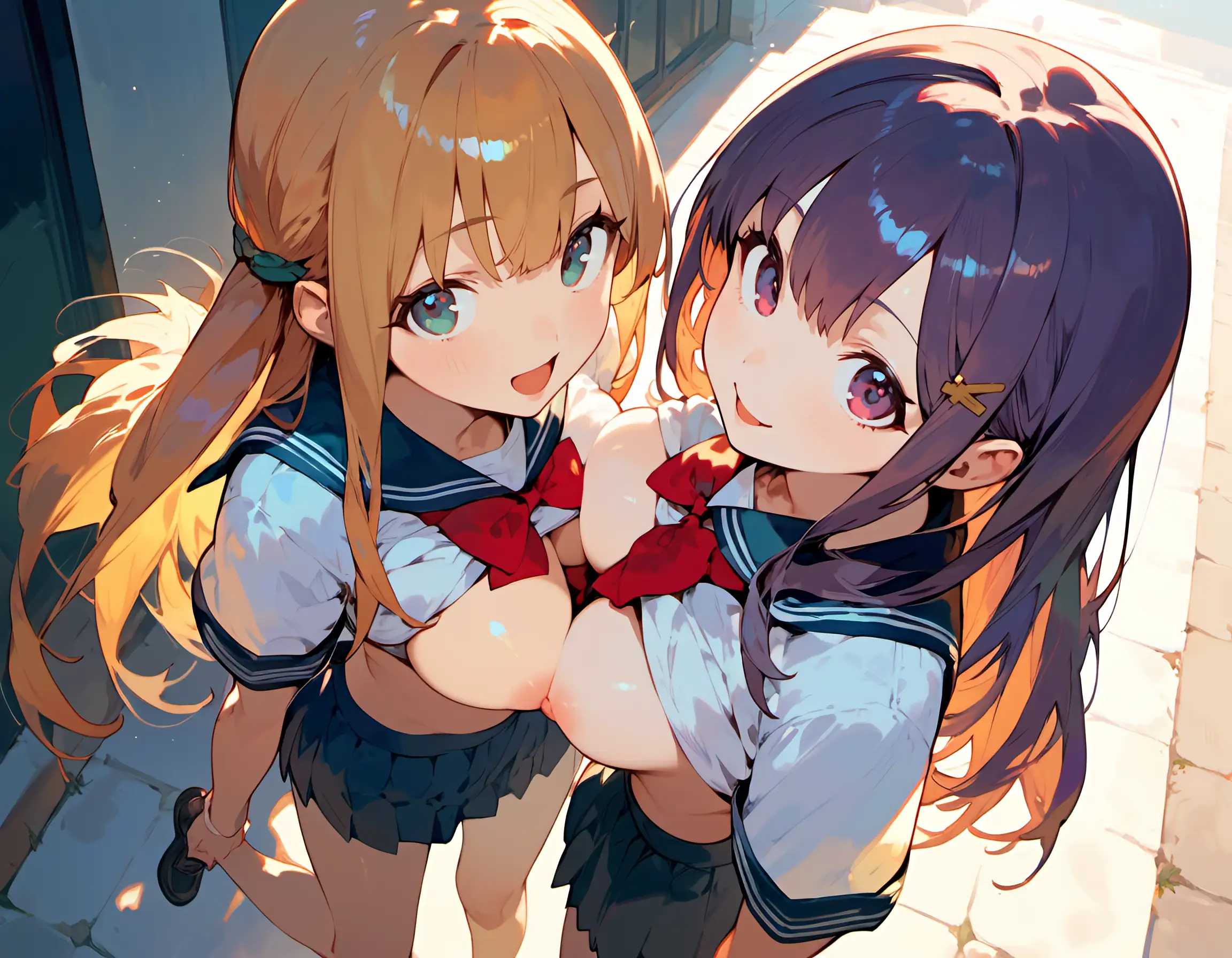 すぐに孕むJKたち！ 1ページ