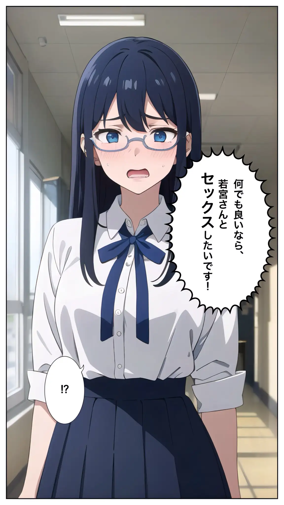 清楚なガリ勉美女にテストで勝ったからヤリたい放題した結果 11ページ