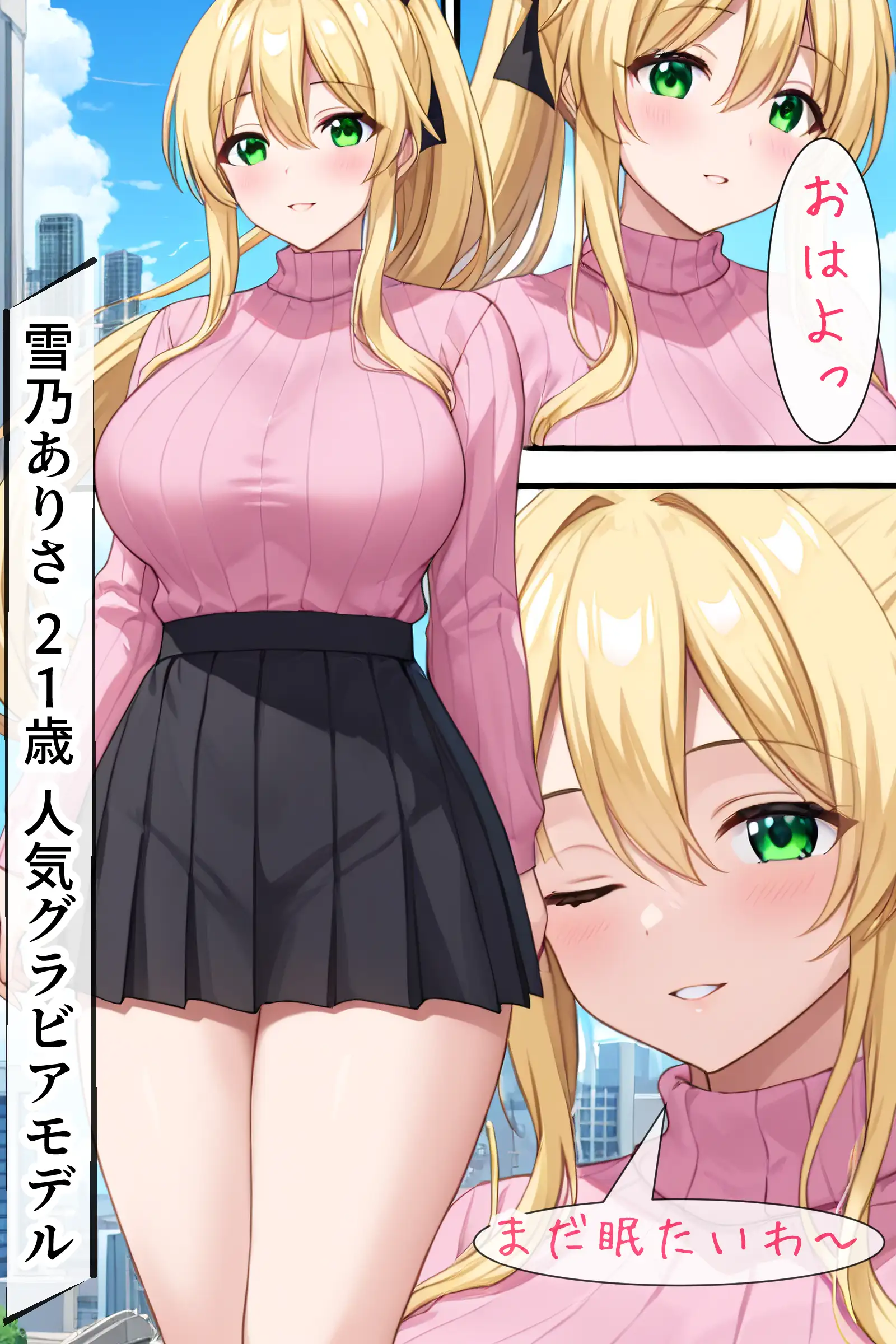 一番人気の後輩ちゃんに催●かけたら一滴残らず搾り取られた件 8ページ