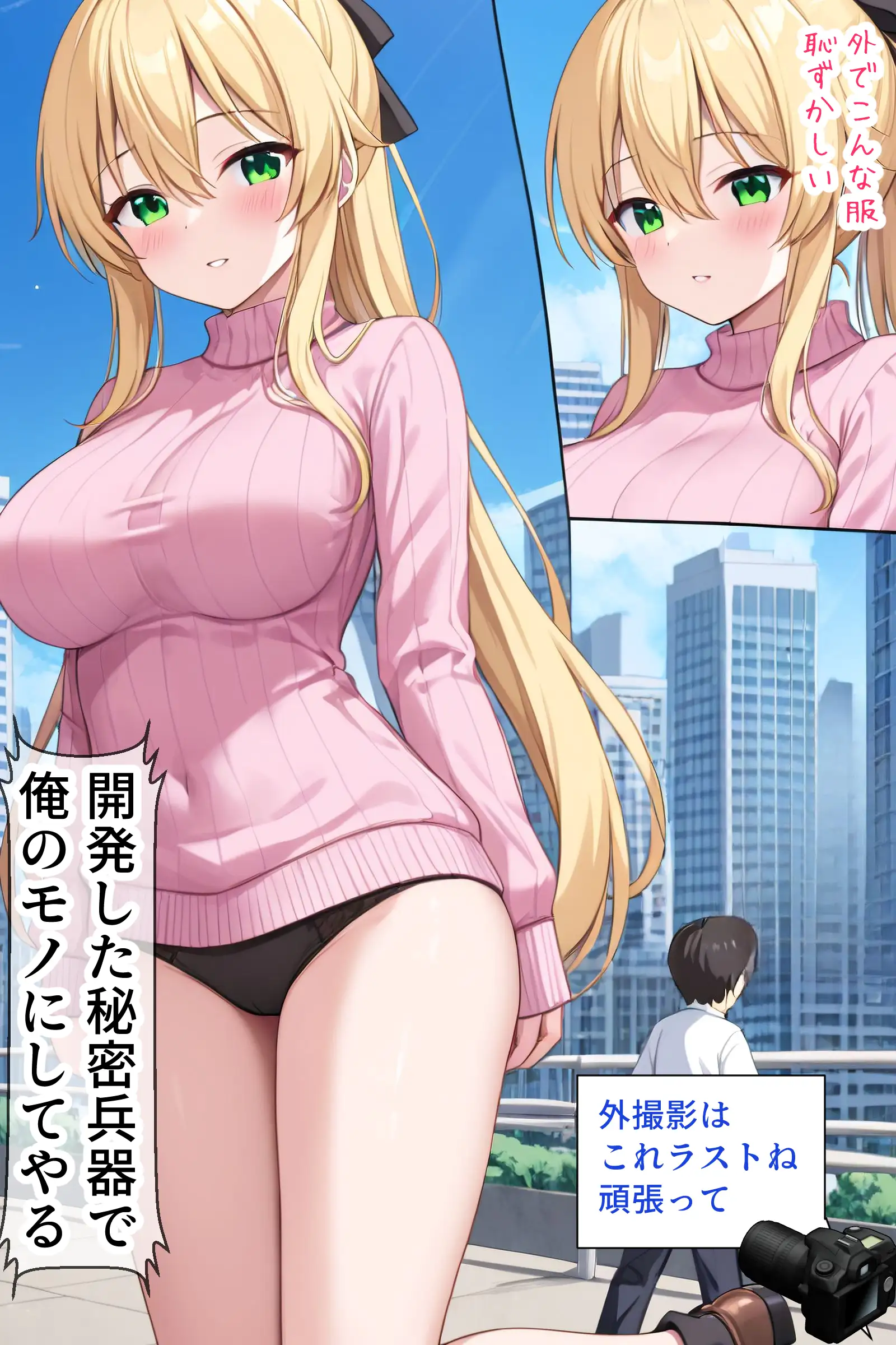 一番人気の後輩ちゃんに催●かけたら一滴残らず搾り取られた件 10ページ