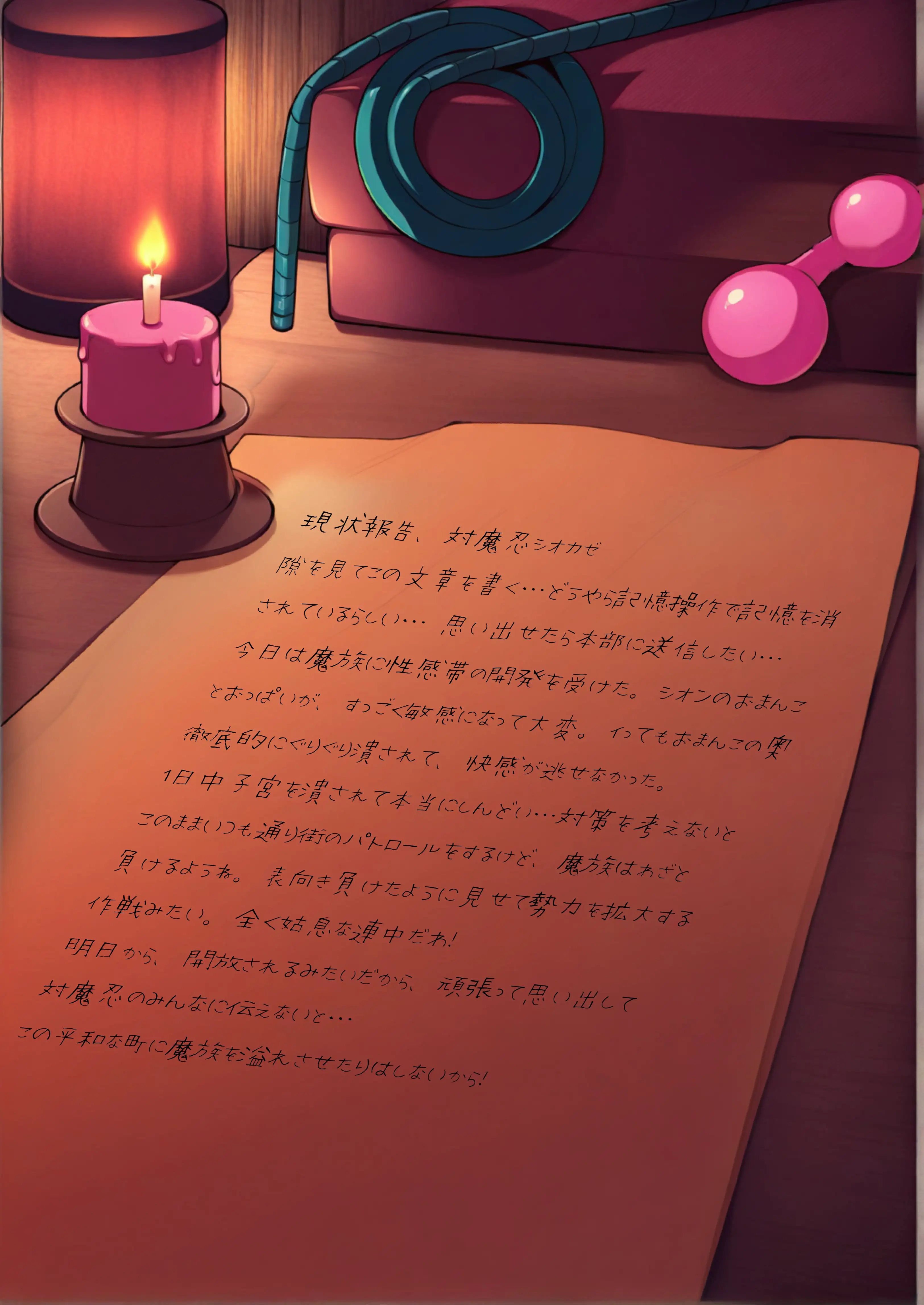 ほろえっちらいぶ 対魔忍シオカゼ 敗北の代償 無意識アクメス肉体改造 28ページ