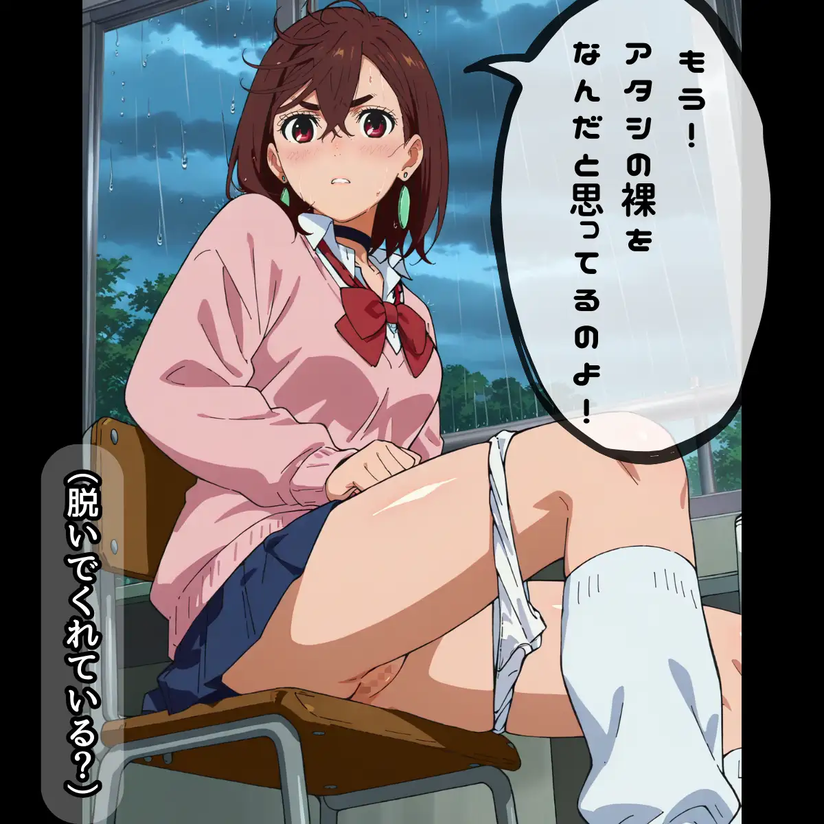 綾瀬さんのルーズソックスで足コキされたい 8ページ