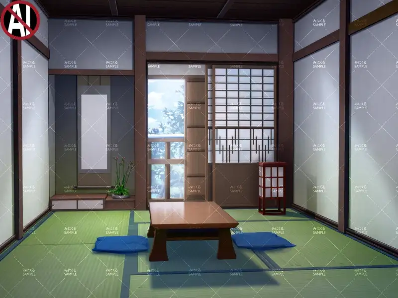 みにくる背景CG素材集『江戸編』part01（冬Boost） 7ページ