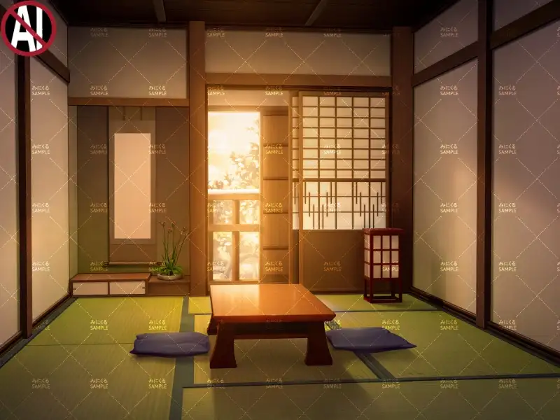 みにくる背景CG素材集『江戸編』part01（冬Boost） 8ページ