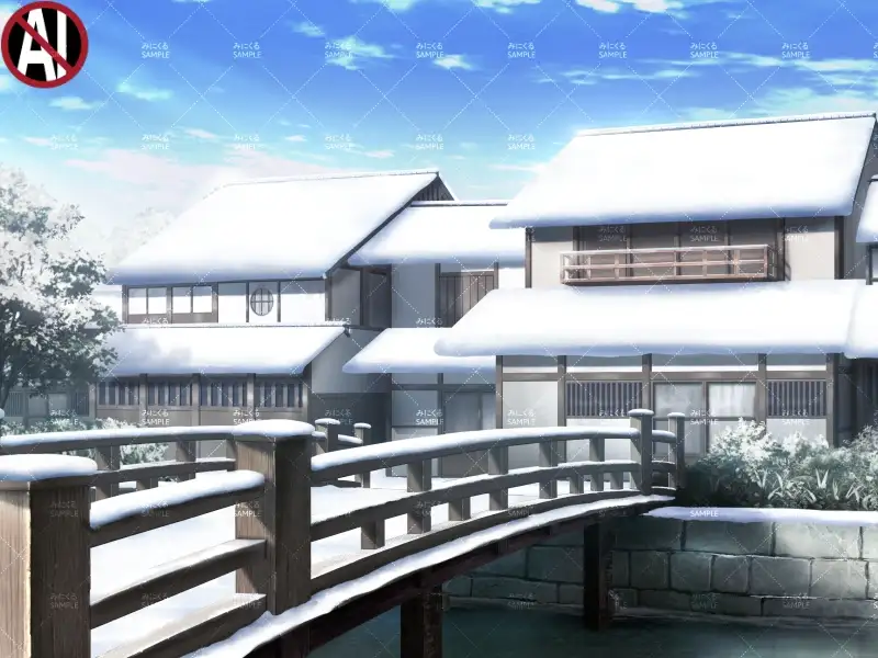 みにくる背景CG素材集『江戸編』part01（冬Boost） 17ページ