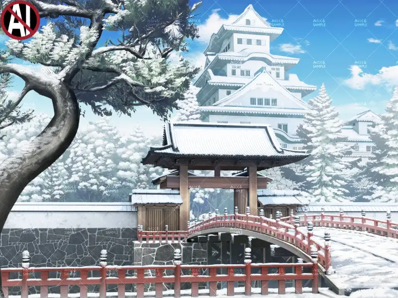 みにくる背景CG素材集『江戸編』part01（冬Boost） 29ページ