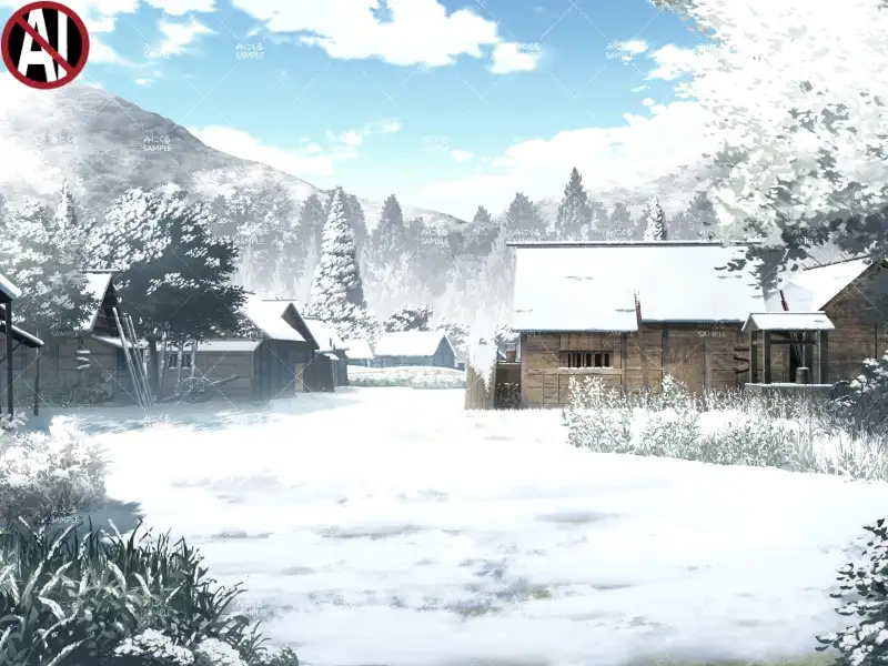 みにくる背景CG素材集『江戸編』part01（冬Boost） 33ページ