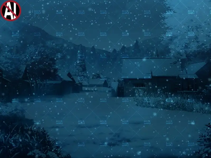 みにくる背景CG素材集『江戸編』part01（冬Boost） 35ページ