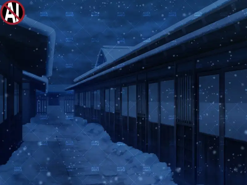 みにくる背景CG素材集『江戸編』part01（冬Boost） 39ページ