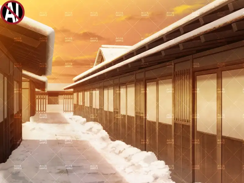 みにくる背景CG素材集『江戸編』part01（冬Boost） 40ページ