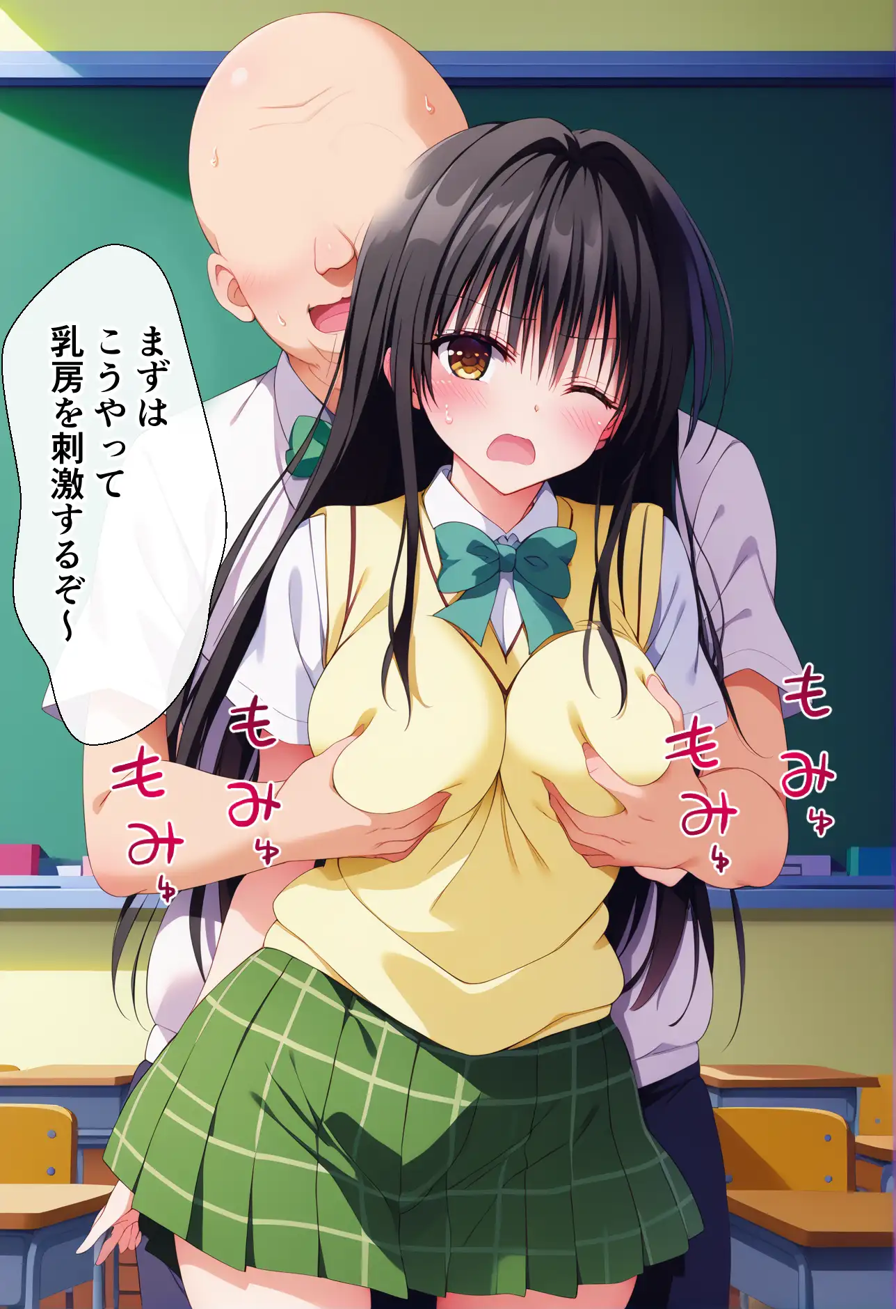 ToLoveる催●性教育 古手川唯＆西連寺春菜 6ページ