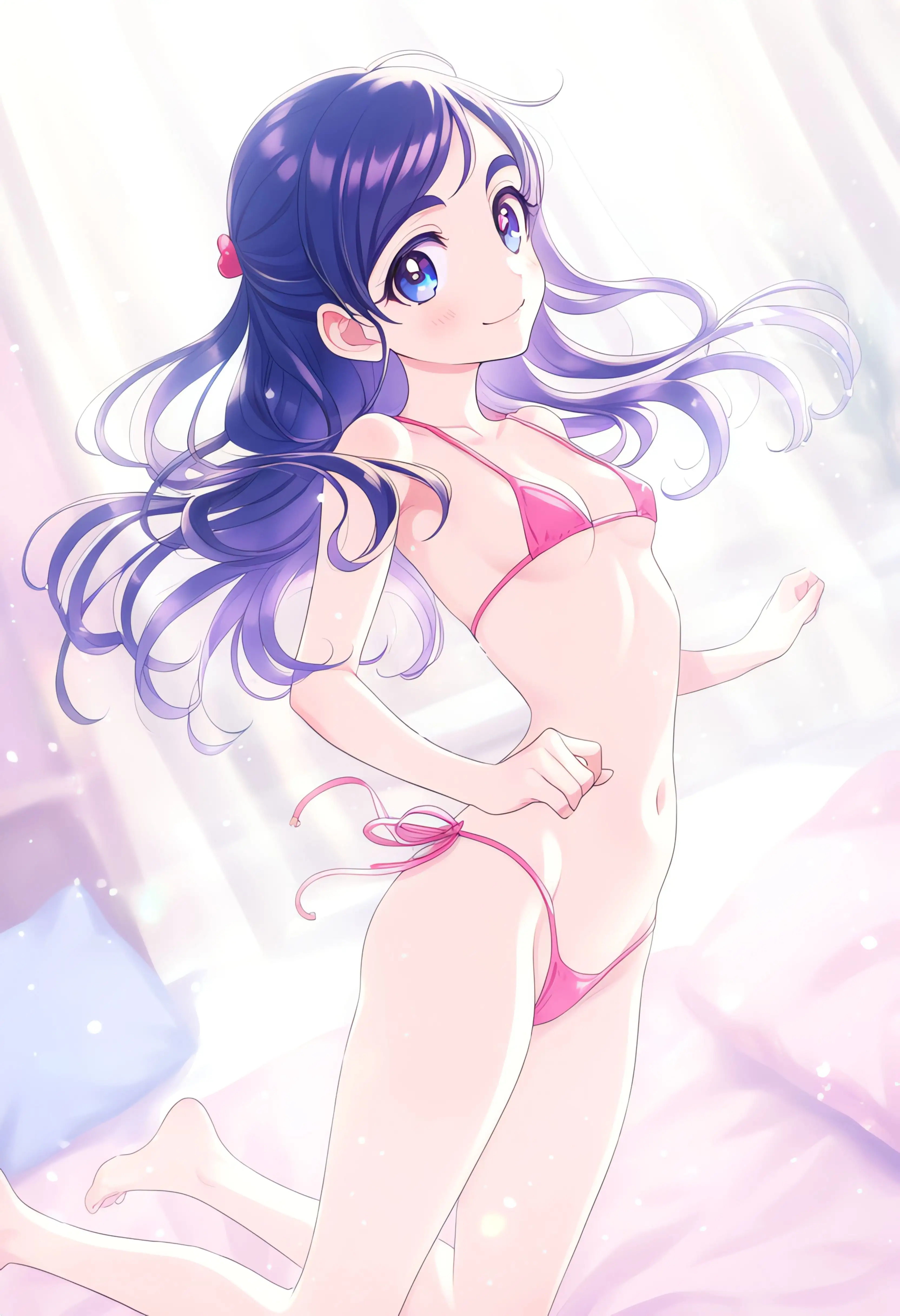 プリ◯ュア戦士・雪な城ちゃんとらぶらぶえっち・第二弾！ 今回は変身姿でえっち！ 4ページ