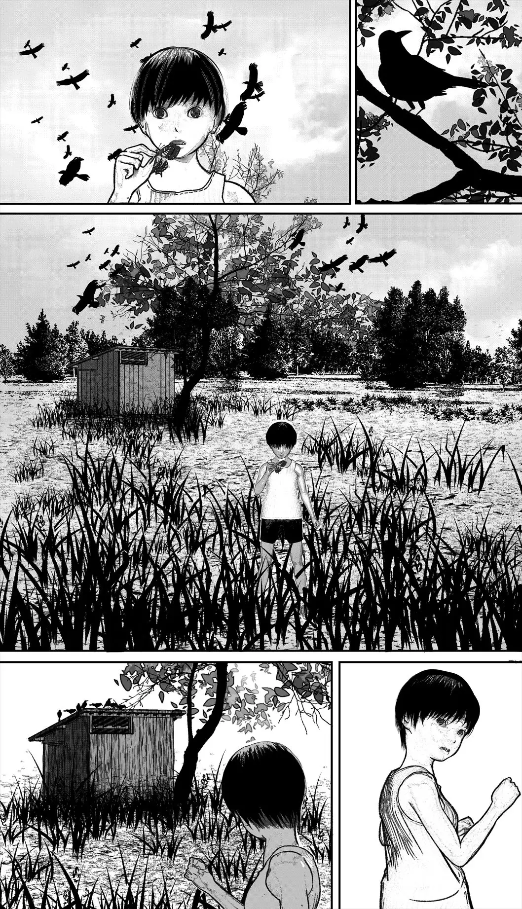 首絞め！漫画・スナッフシリーズ「三部作総集編」/首絞めリョナ・コミック作品 12ページ