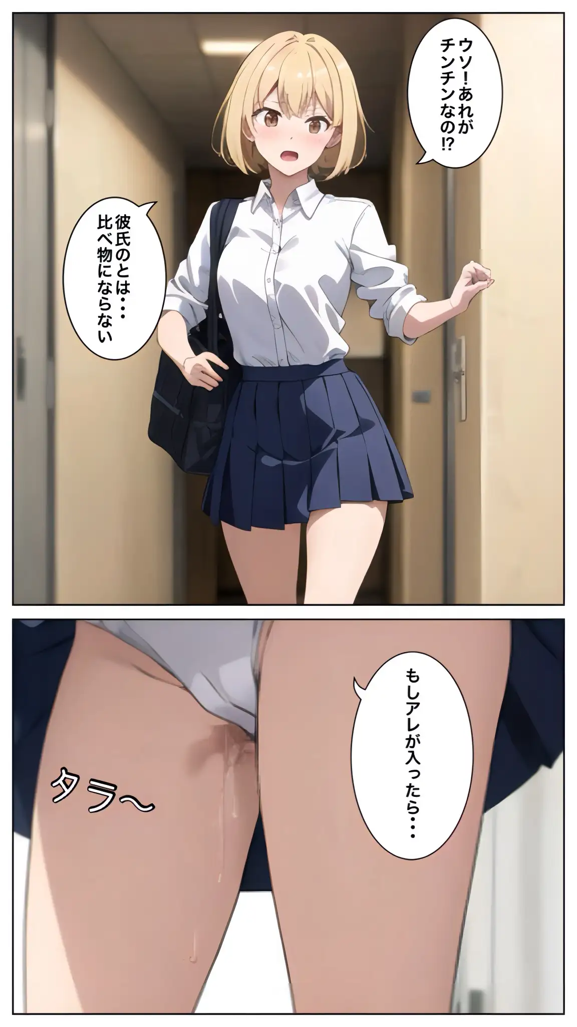 彼氏よりデカいチンコに興奮を隠せない 13ページ