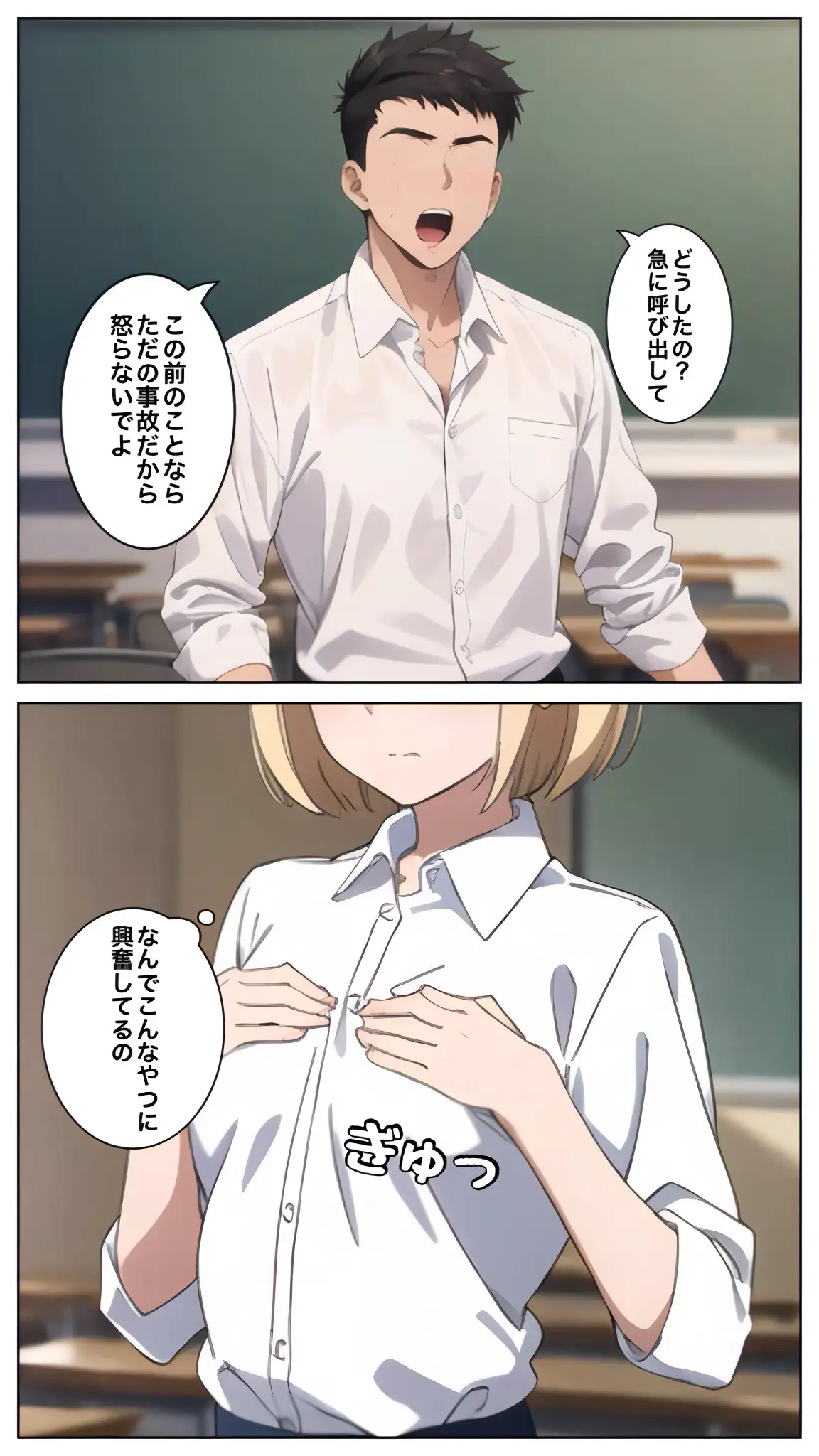 彼氏よりデカいチンコに興奮を隠せない 18ページ